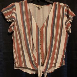 Western striped shirt